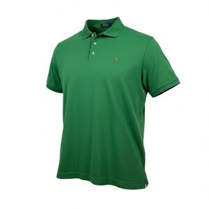 NWT Polo Ralph Lauren‎ Classic Fit Polo Green Medium Preppy St. Paddy's Day